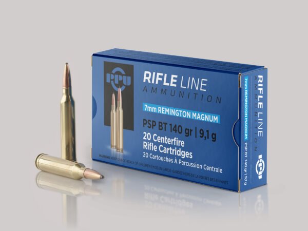ppu 7mm remington magnum psp 140gr