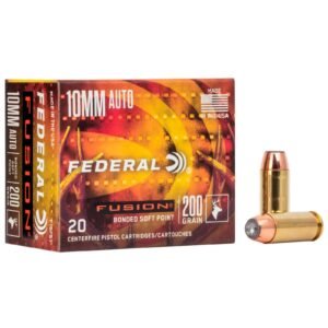 federal 10mm auto 200gr bonded sp fusion