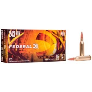 federal .243 winchester 95gr bonded sp fusion