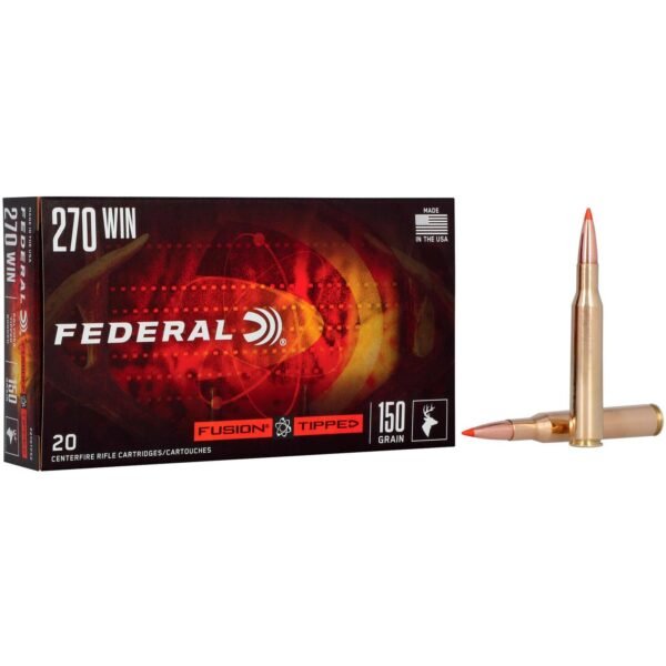federal .270 winchester 150gr tipped fusion