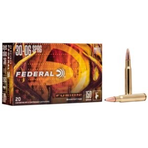 federal .30 06 springfield sp 150gr bonded sp fusion