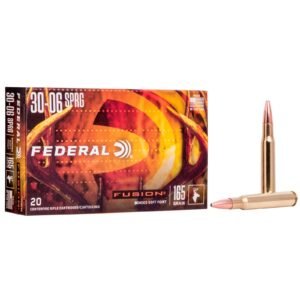 federal .30 06 springfield sp 165gr bonded sp fusion