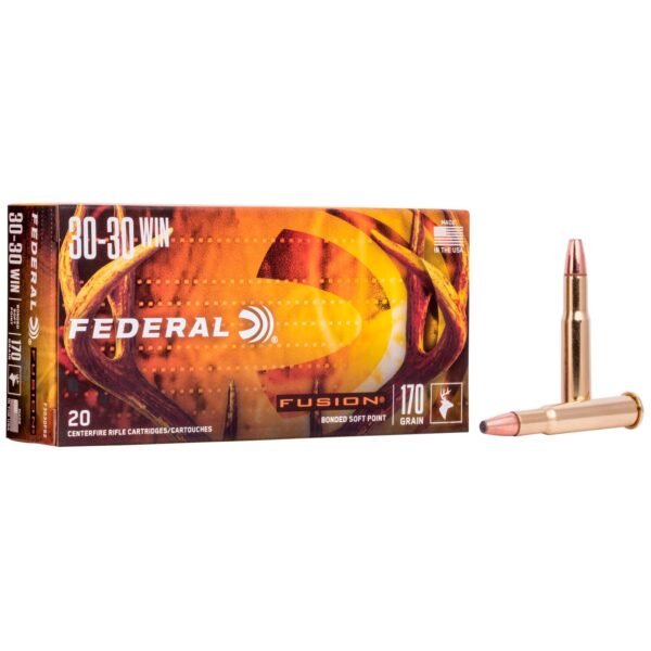 federal .30 30 winchester 170gr bonded sp fusion