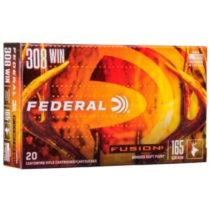 federal .308 winchester psp bt 165gr bonded sp fusion