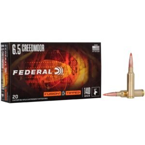 federal 6.5mm creedmoor 140gr tipped fusion
