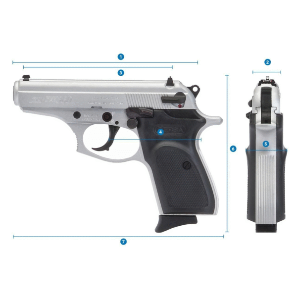Pistola Bersa Thunder 380 calibre .380 ACP