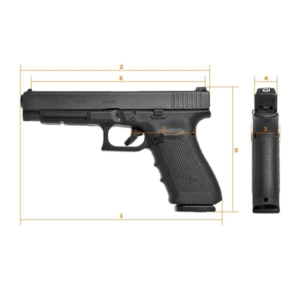 Pistola Glock 41 Gen4 calibre .45 ACP