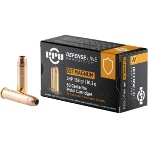 ppu 357 magnum jhp 158gr