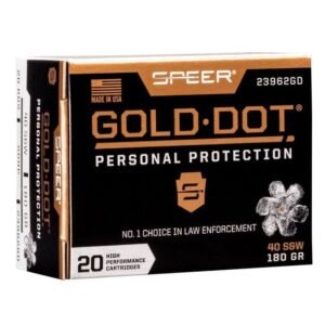 speer calibre: .40 s&w
