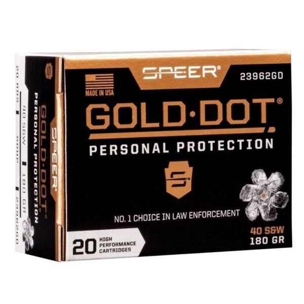 speer calibre: .40 s&w