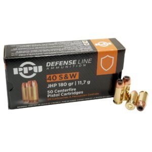 ppu .40 smith&wesson jhp 180gr
