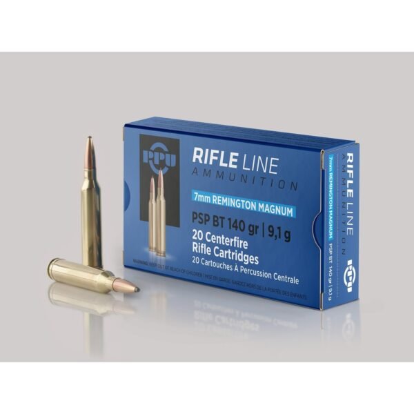 ppu 7mm remington magnum psp 140gr