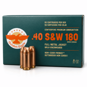 balas cal 40 sw golden eagle aguila mexico ps x50