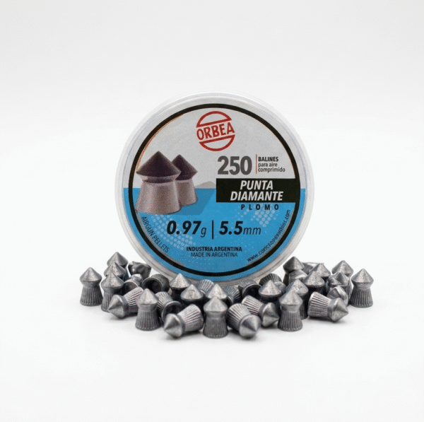 balines 5.5mm orbea punta diamante