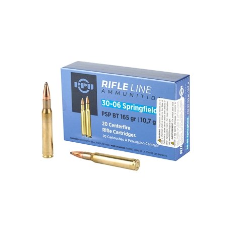 Balas cal 30-06 PPU SP 165gr x20