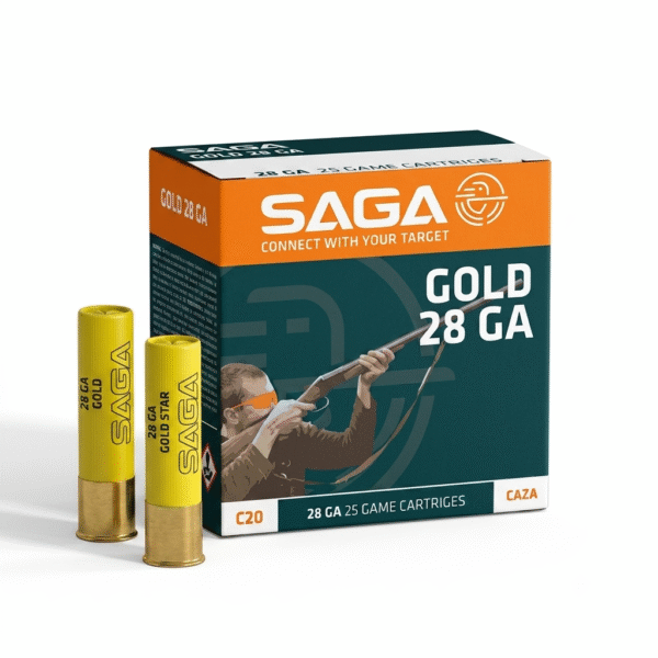 saga gold 28 cal 20 28g municion n° 1/5/7